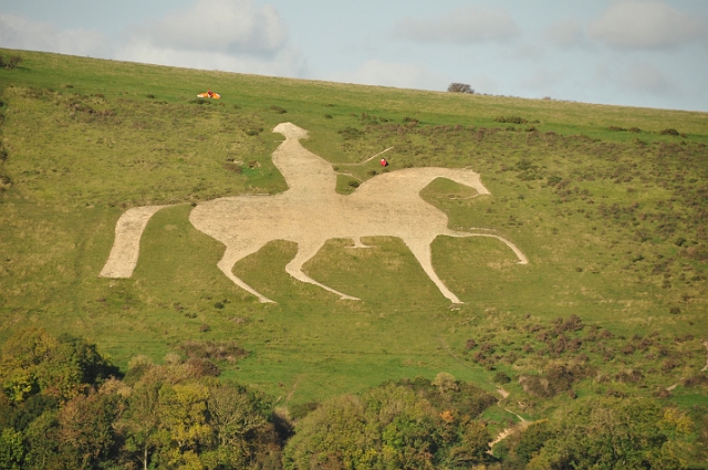 26 10 15_7995.JPG - OSMINGTON AND THE WHITE HORSE OF GEORGE 111 AND HIS HORSE ADONIS - 26.10.15